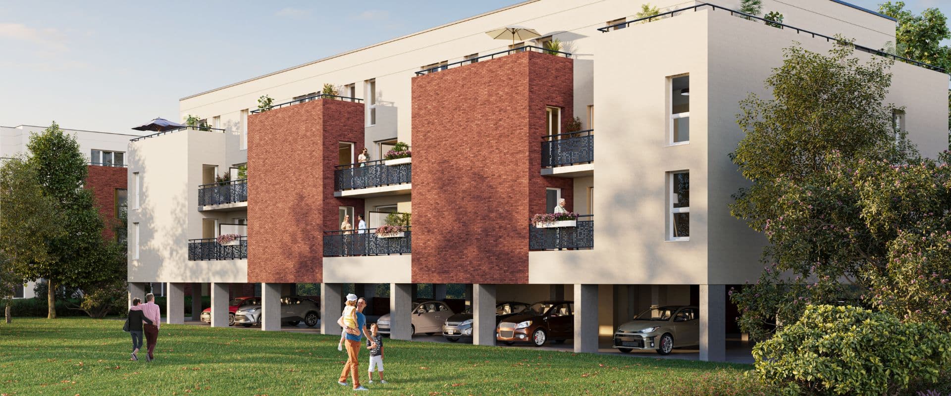 Armentieres — Située au cœur d’Armentières, cette résidence propose une sélection d’appartements contemporains, du... — Miniature 4