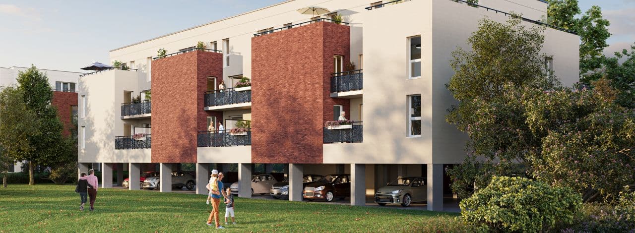 Armentieres — Située au cœur d’Armentières, cette résidence propose une sélection d’appartements contemporains, du... — Miniature 6