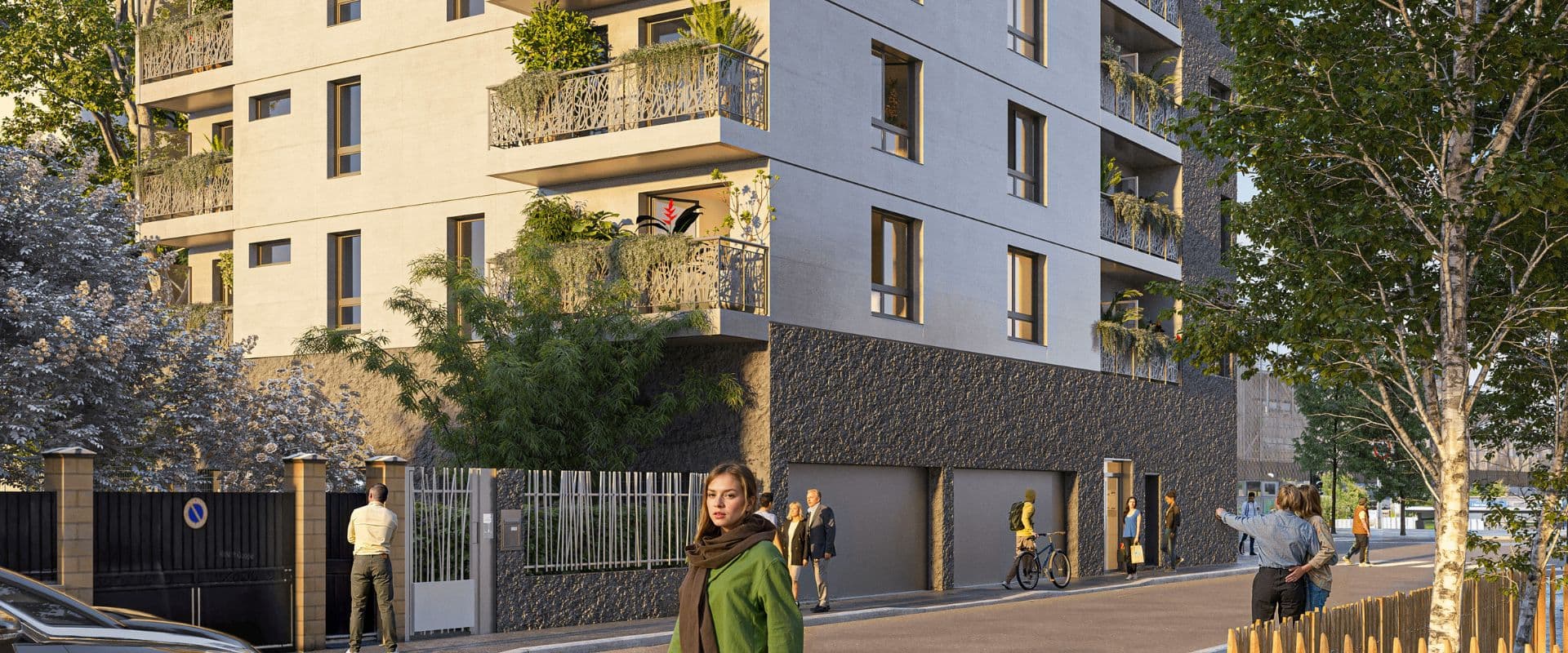 Aubervilliers — Située à Aubervilliers, cette résidence propose des appartements du studio au trois pièces, au sein ... — Miniature 2