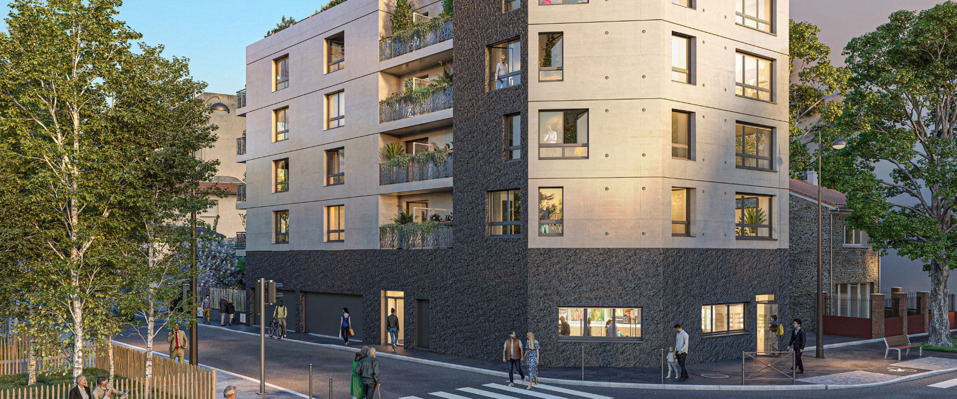 Aubervilliers — Située à Aubervilliers, cette résidence propose des appartements du studio au trois pièces, au sein ... — Miniature 3