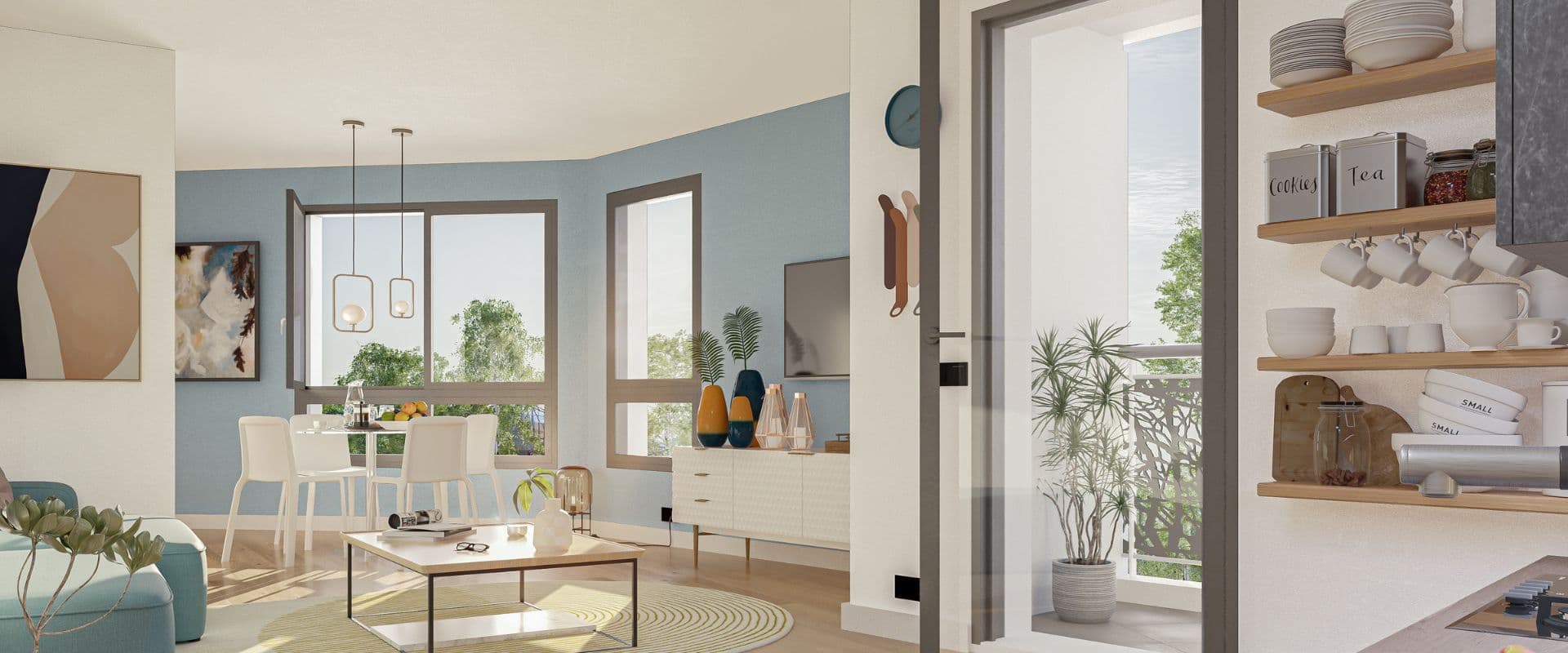 Aubervilliers — Située à Aubervilliers, cette résidence propose des appartements du studio au trois pièces, au sein ... — Miniature 4