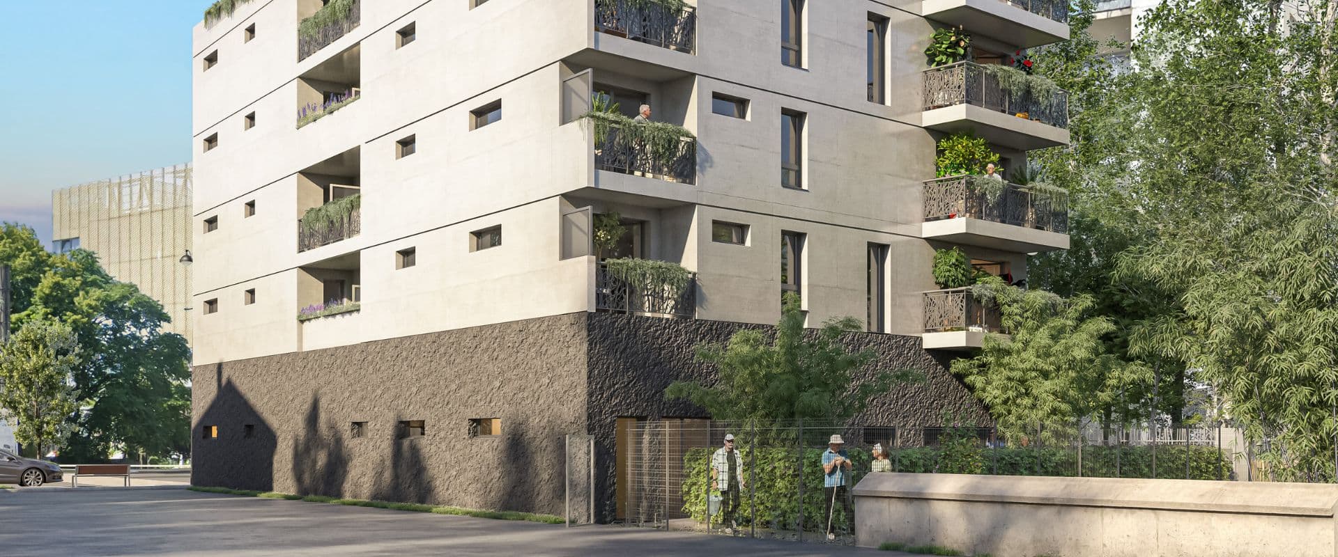 Aubervilliers — Située à Aubervilliers, cette résidence propose des appartements du studio au trois pièces, au sein ... — Miniature 5