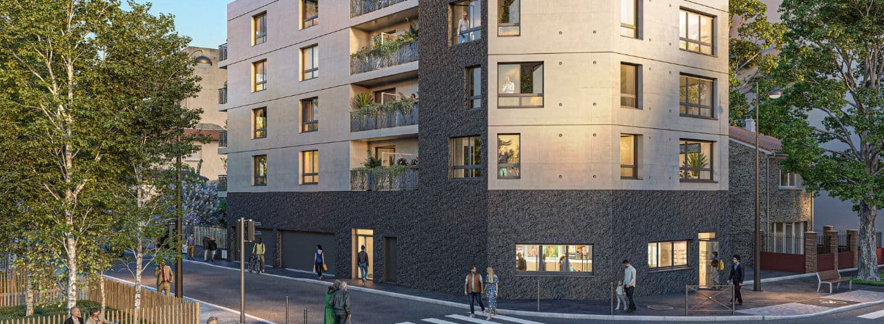 Aubervilliers — Située à Aubervilliers, cette résidence propose des appartements du studio au trois pièces, au sein ... — Miniature 6