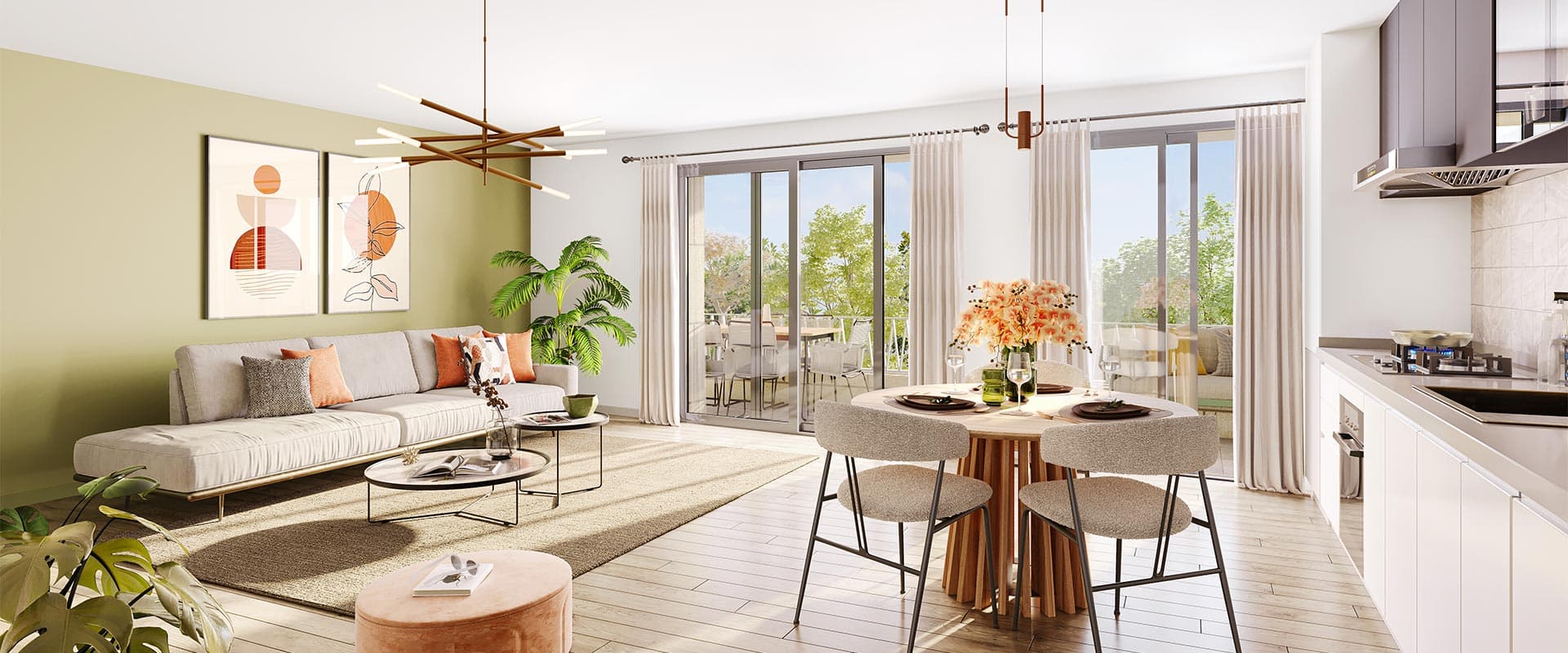 Villepinte — Située à Villepinte, cette nouvelle résidence propose une sélection d’appartements allant du studio ... — Miniature 6