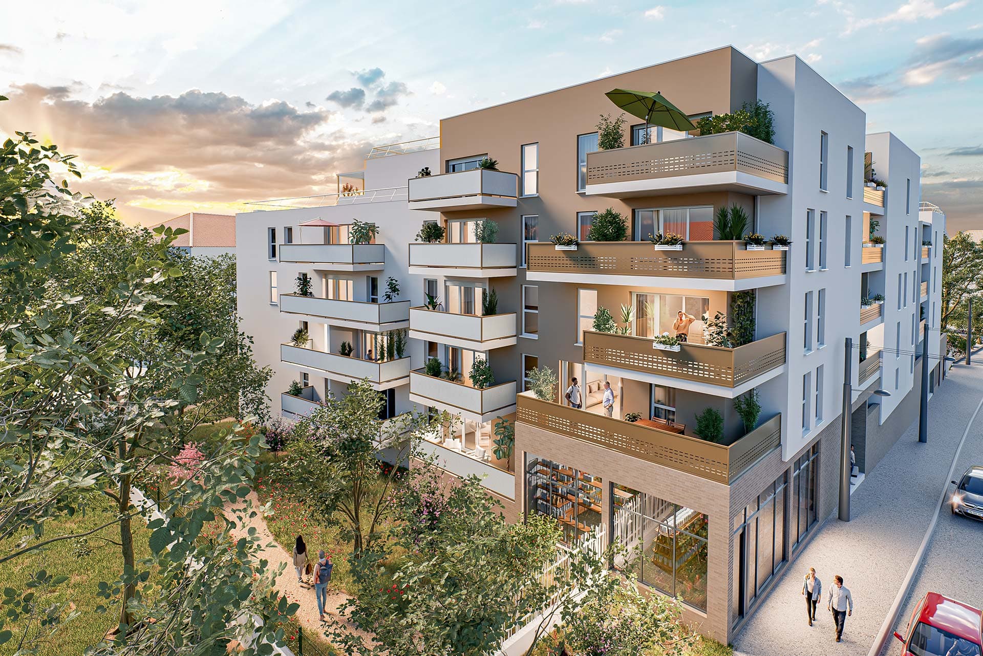 Montpellier — Profitez d’un cadre de vie agréable au sein d’une résidence contemporaine, idéalement située à proxi... — Miniature 4