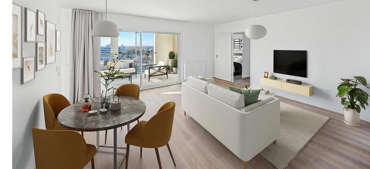 Bordeaux — Ce programme immobilier neuf propose une sélection d'appartements spacieux, conçus pour offrir un co... — Miniature 2