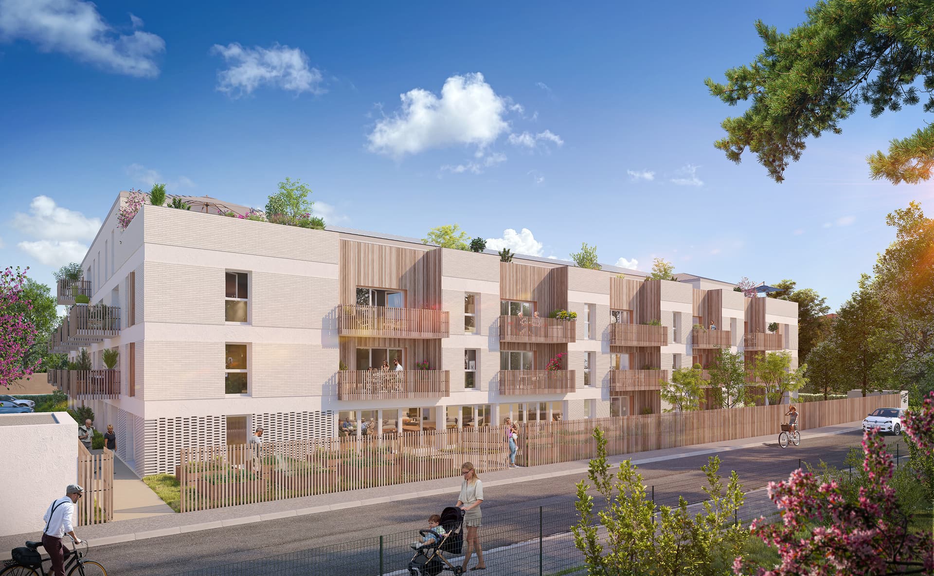 Carbon Blanc — Située au cœur de Carbon-Blanc, cette nouvelle résidence s’intègre parfaitement dans une commune dyn... — Miniature 3