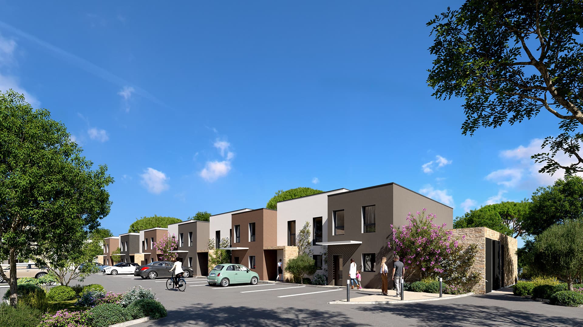 Nîmes — Située à Garons, à proximité immédiate de Nîmes, cette nouvelle réalisation propose un ensemble de m... — Miniature 2