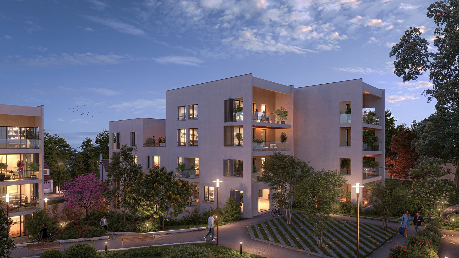 Lyon 3e — Née d’une réhabilitation soignée d’une architecture Art Déco, cette réalisation propose des appartem... — Miniature 2