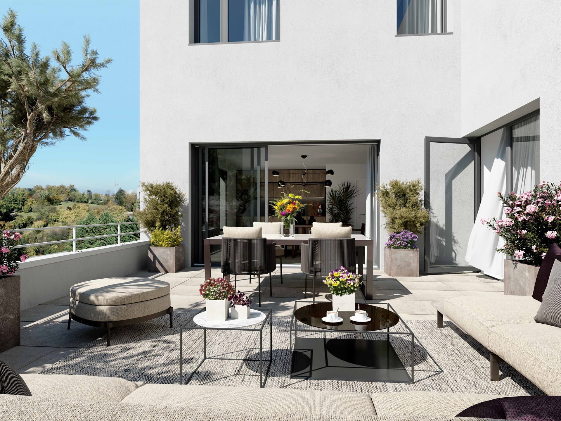 Lyon 3e — Née d’une réhabilitation soignée d’une architecture Art Déco, cette réalisation propose des appartem... — Miniature 5