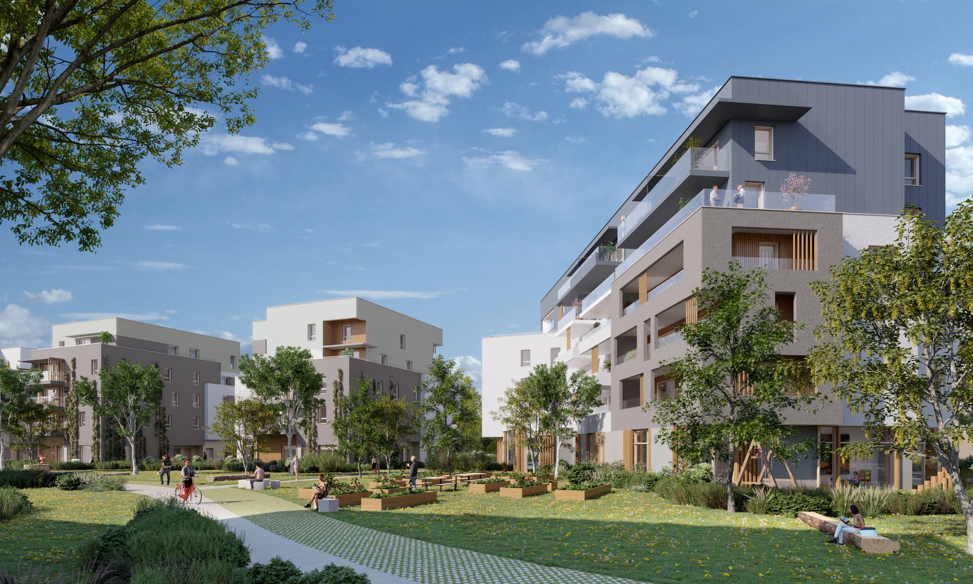 Annecy — Située dans un environnement résidentiel privilégié, cette résidence neuve propose des appartements ... — Miniature 2