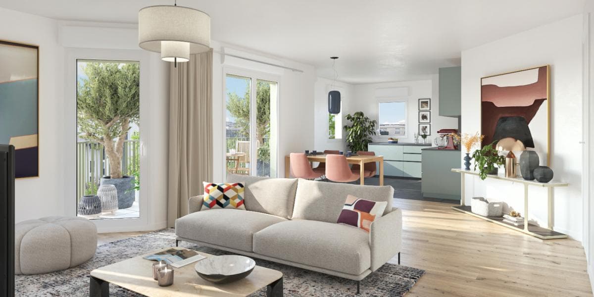 Châtenay-Malabry — Située au cœur de l’écoquartier, cette nouvelle résidence s’intègre harmonieusement dans un environn... — Miniature 5