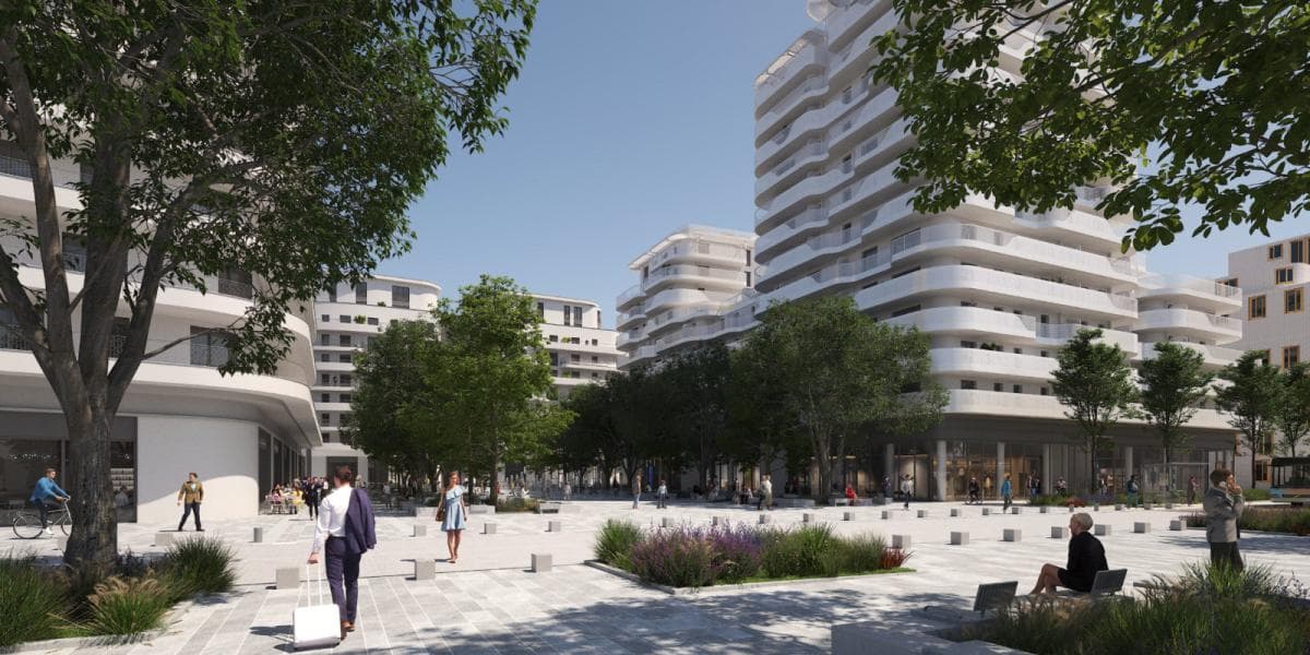 L'haÿ-les-Roses — Située au pied de la nouvelle station de métro de la ligne 14, cette résidence se distingue par une ... — Miniature 5