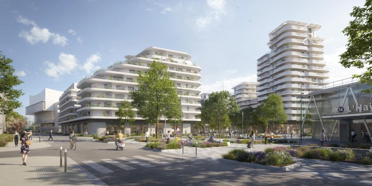 L'haÿ-les-Roses — Située au pied de la nouvelle station de métro de la ligne 14, cette résidence se distingue par une ... — Miniature 7