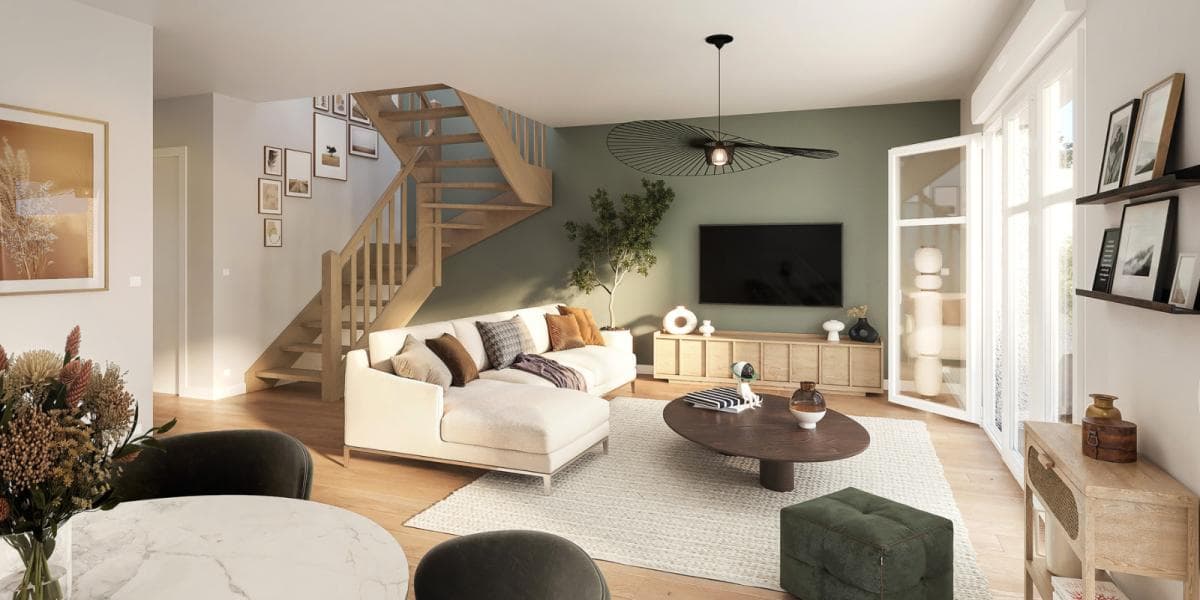 Villeneuve-la-Garenne — Située à proximité immédiate des quais de la Seine et du centre-ville, cette réalisation propose un ... — Miniature 5