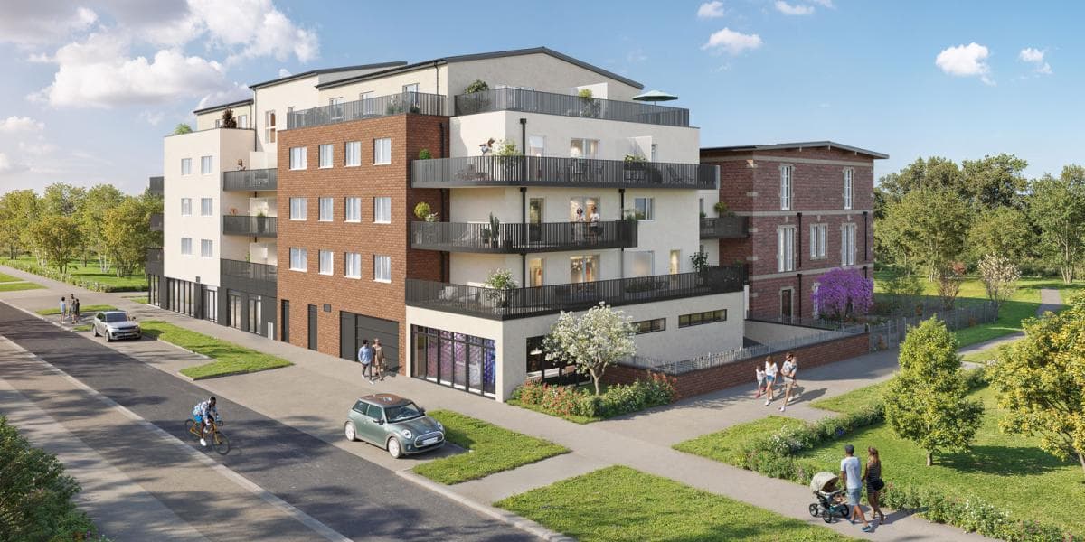 Montigny-Lès-Metz — Au cœur du quartier Lizé, une nouvelle résidence propose des appartements contemporains de 2 à 4 piè... — Miniature 3