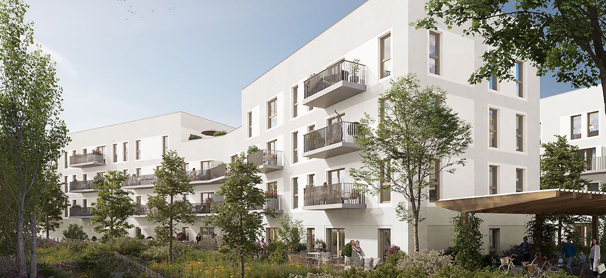 Cergy — Située dans un environnement agréable, cette résidence neuve propose des appartements de type T3, of... — Miniature 2