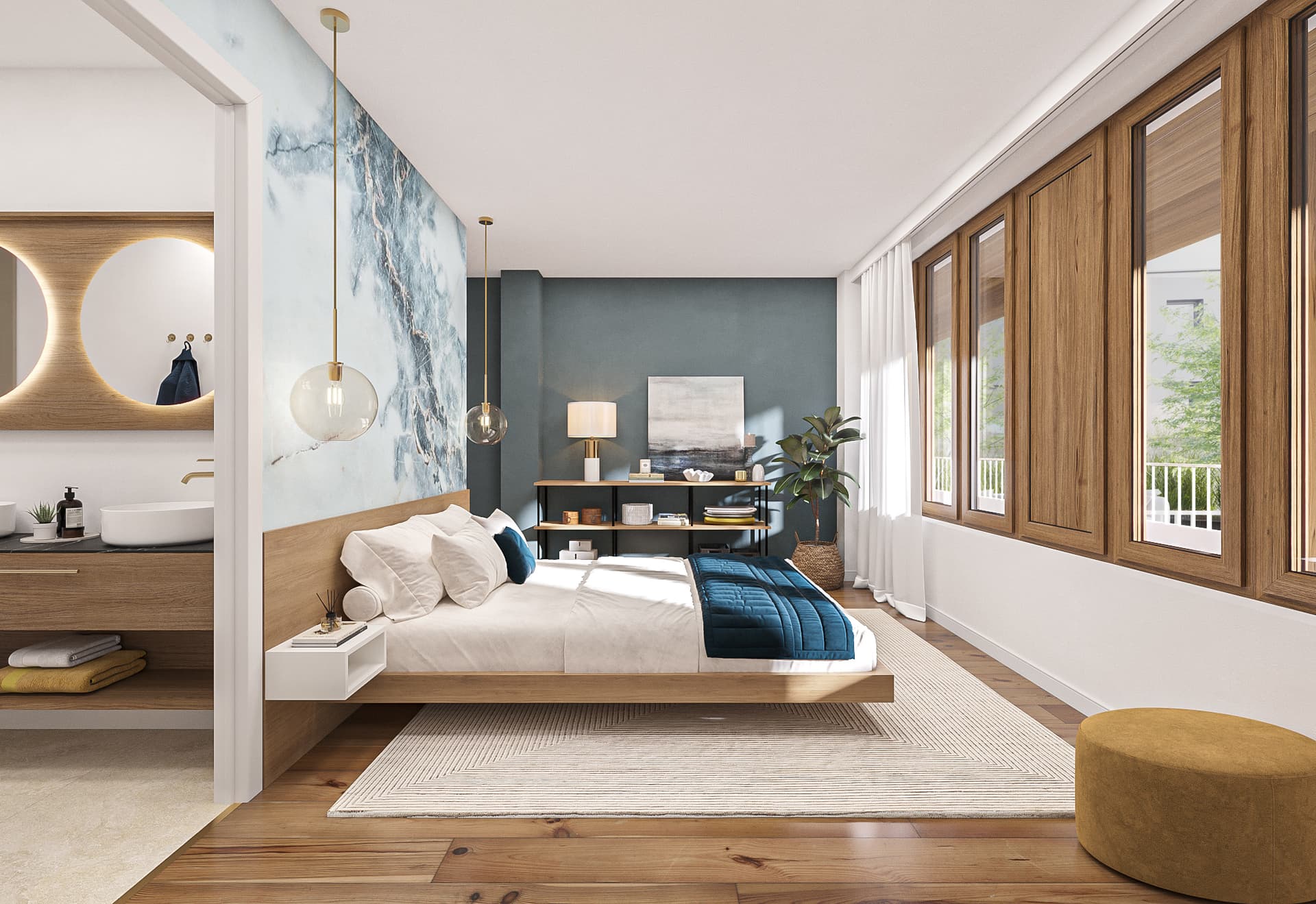 Paris 16 — Située dans le très prisé 16e arrondissement de Paris, cette nouvelle réalisation associe harmonieus... — Miniature 3