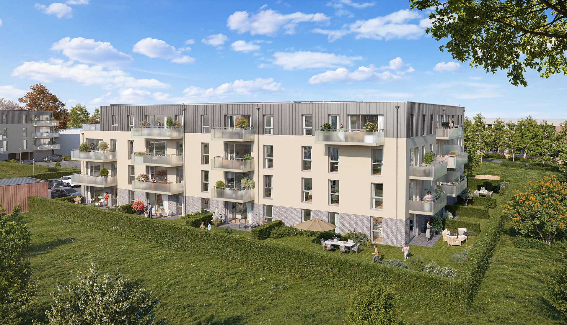 Hazebrouck — Située dans un environnement paisible, cette nouvelle résidence propose une sélection d’appartements... — Miniature 3