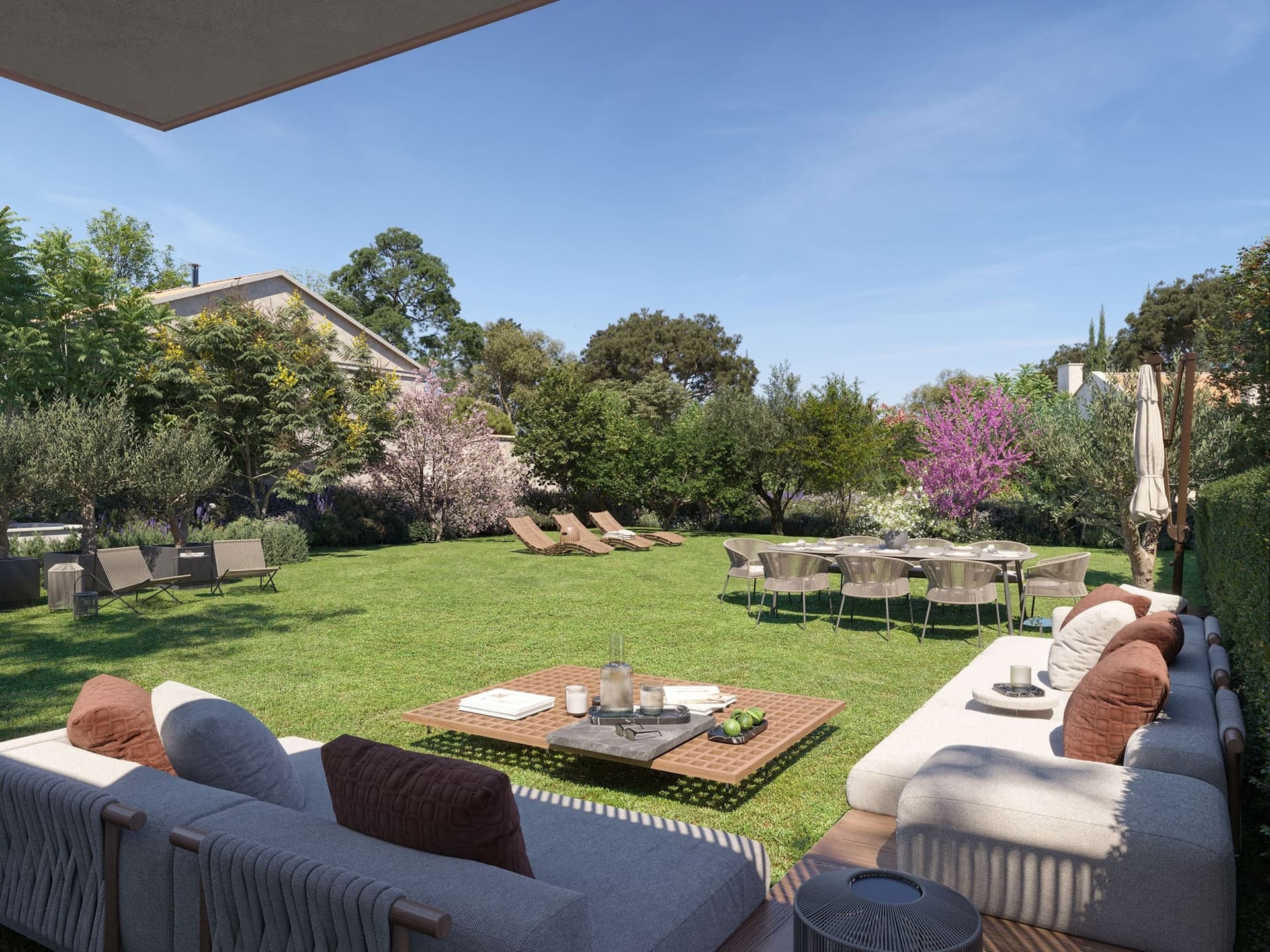 Marseille — Située au cœur du quartier prisé de Sainte-Anne à Marseille, cette résidence se distingue par son ar... — Miniature 2