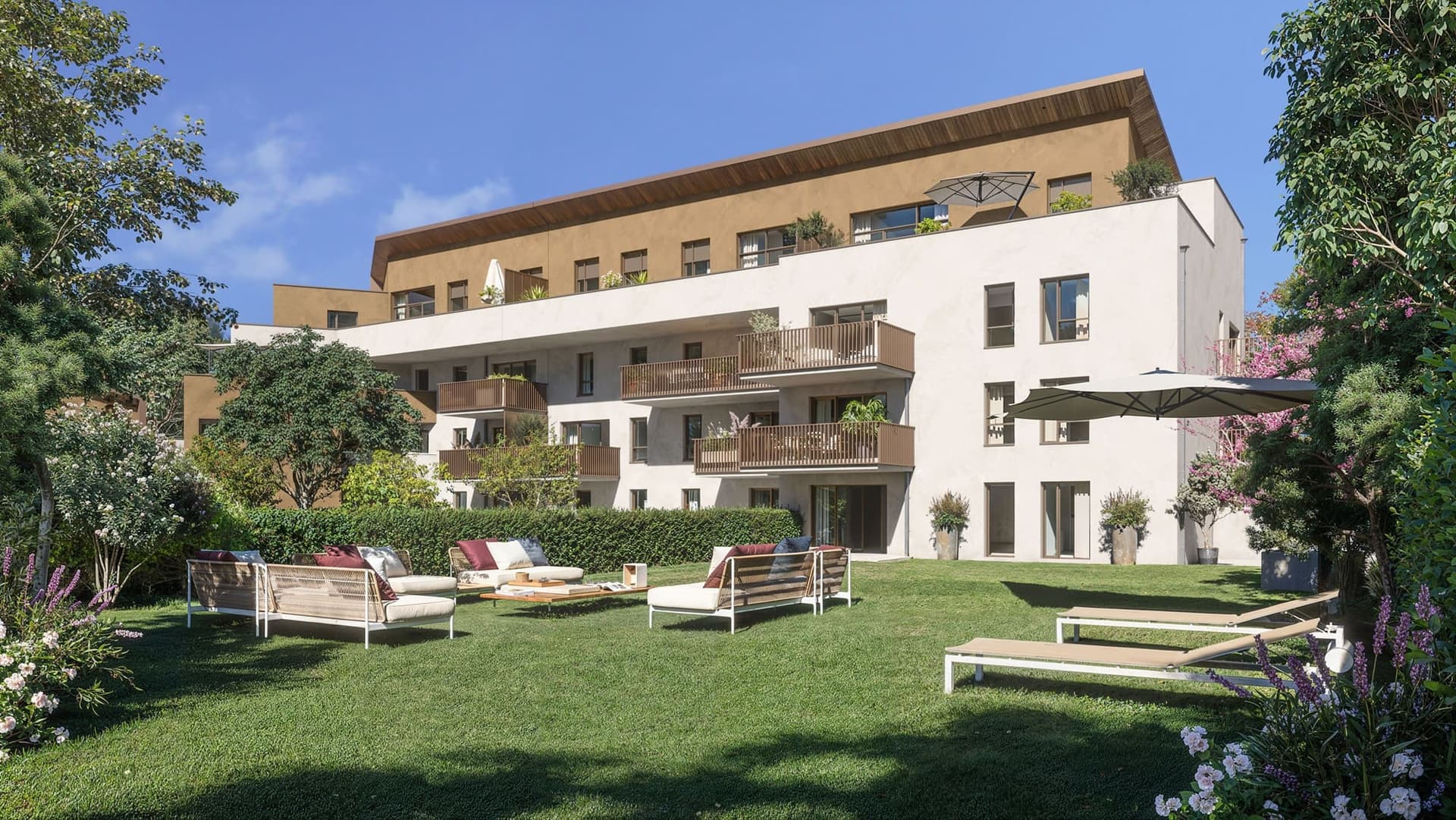 Marseille — Située au cœur du quartier prisé de Sainte-Anne à Marseille, cette résidence se distingue par son ar... — Miniature 3