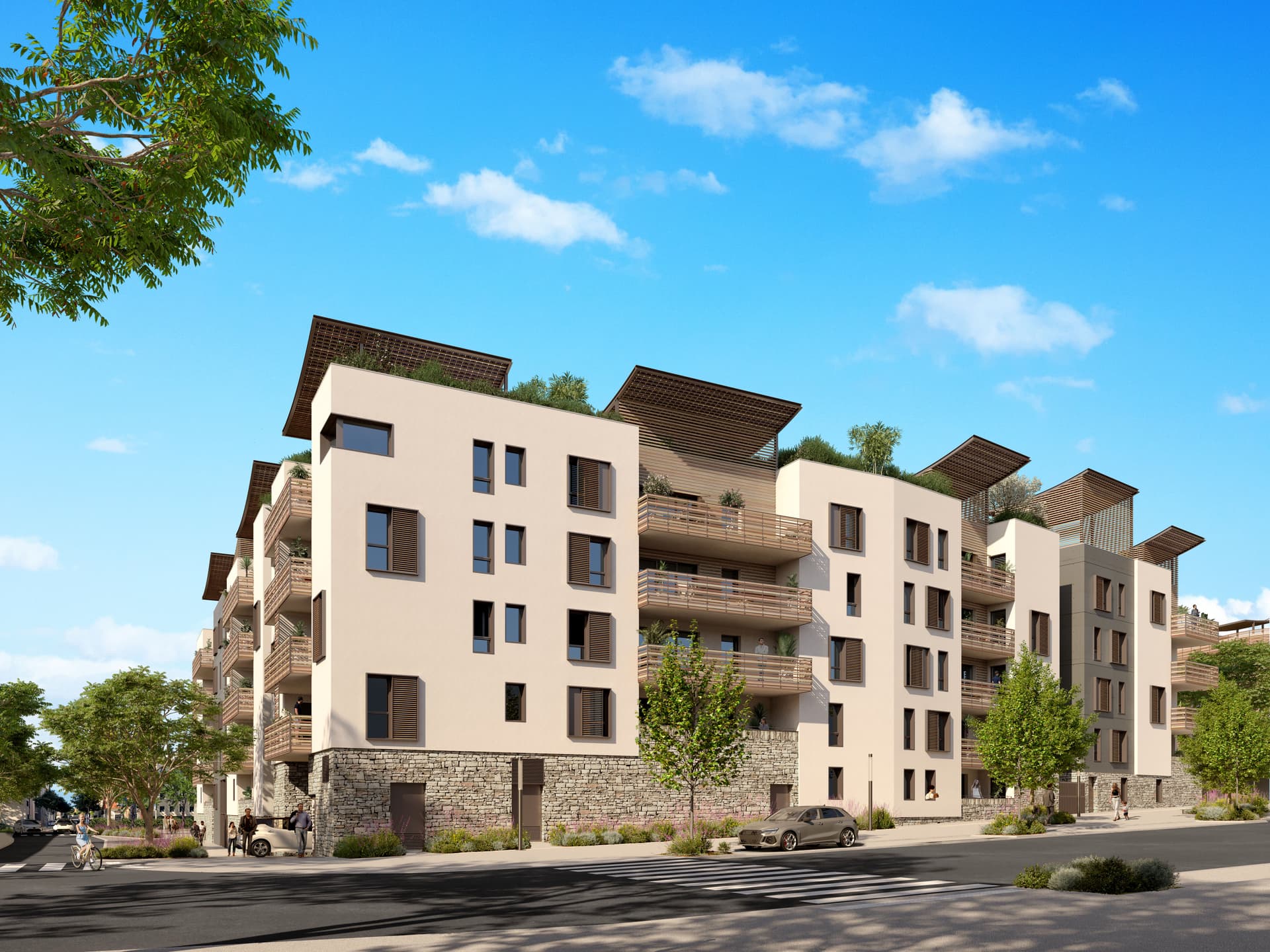 St Jean de Vedas — Au cœur de Saint-Jean-de-Védas, cette résidence bénéficie d’un emplacement privilégié, à la croisée ... — Miniature 5