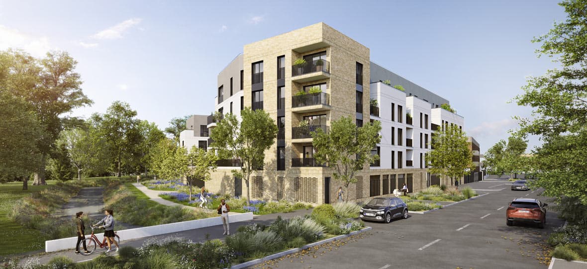 Gonesse — Située au cœur d’un environnement urbain dynamique, cette résidence propose une sélection d’appartem... — Miniature 2