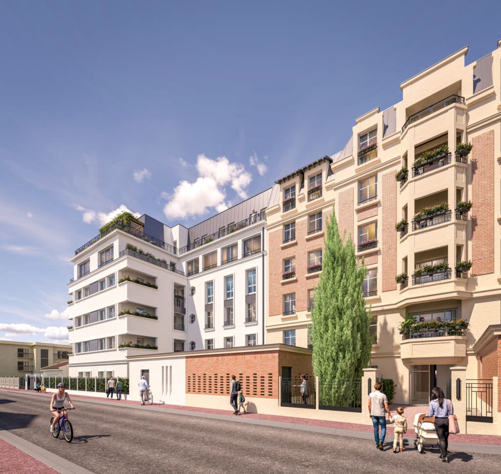 le-Blanc-Mesnil — Située aux portes de Paris, dans un quartier en pleine évolution au Blanc-Mesnil, cette résidence co... — Miniature 2