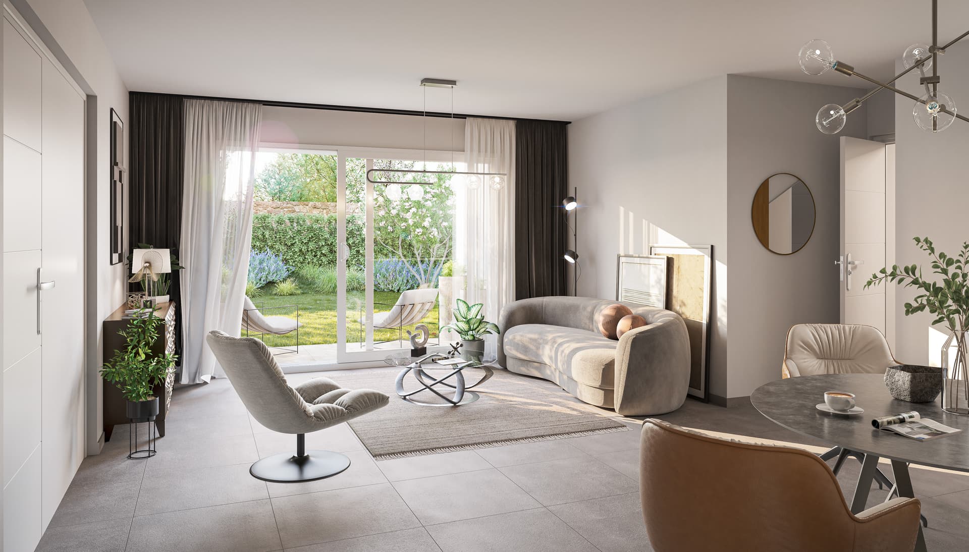 Aix en Provence — Située à l’ouest d’Aix-en-Provence, dans un quartier résidentiel prisé, cette résidence confidentiel... — Miniature 2