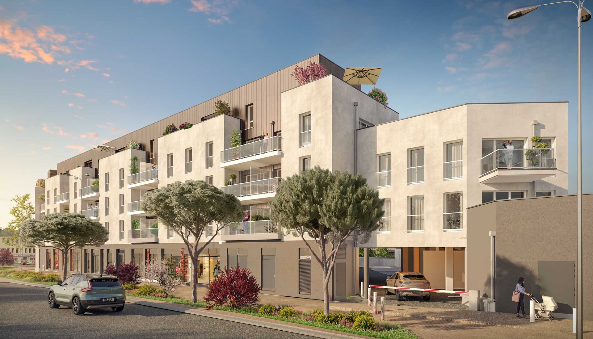 Caen — Au cœur d’un quartier recherché de Caen, cette résidence se distingue par son architecture élégante ...