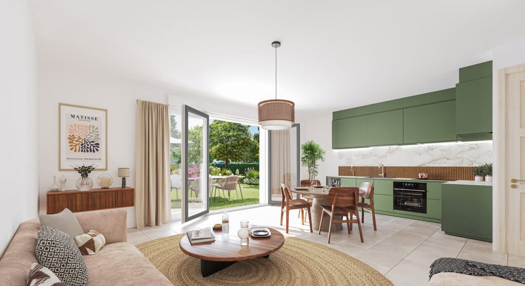 Dugny — Située à Dugny, à moins de 15 kilomètres des portes de Paris, cette nouvelle résidence contemporaine... — Photo 1