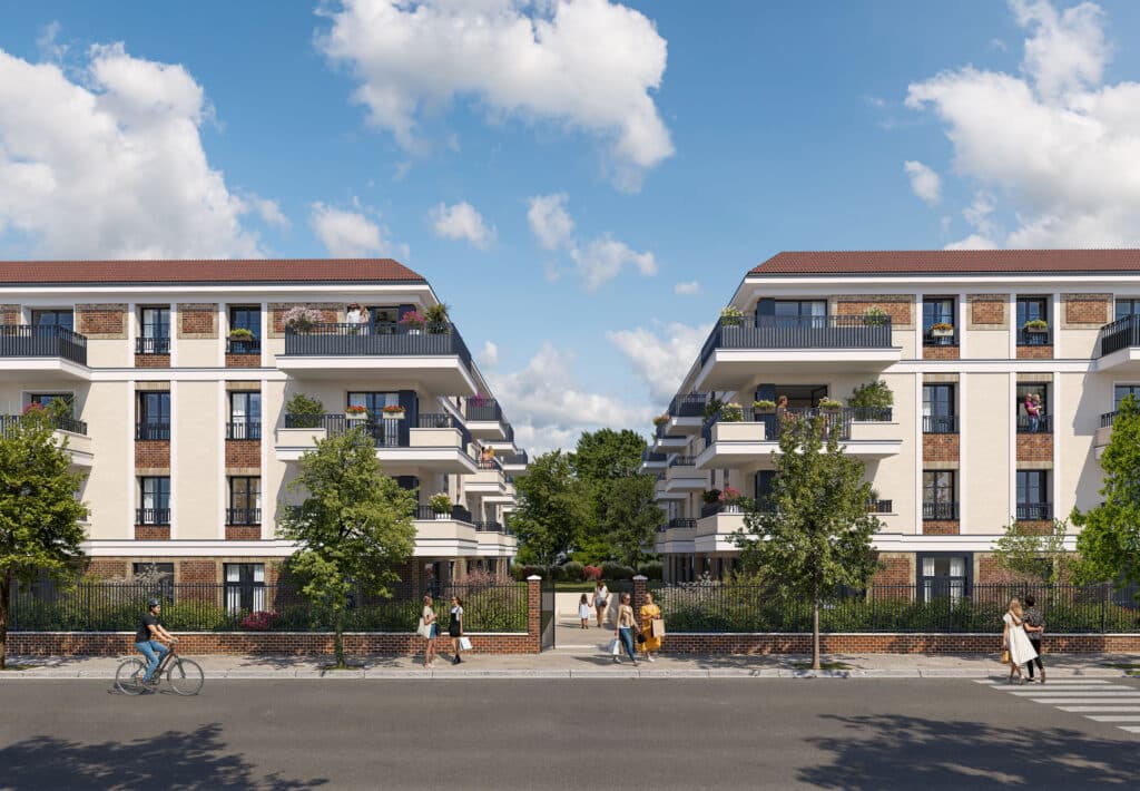 Dugny — Située à Dugny, à moins de 15 kilomètres des portes de Paris, cette nouvelle résidence contemporaine... — Miniature 2