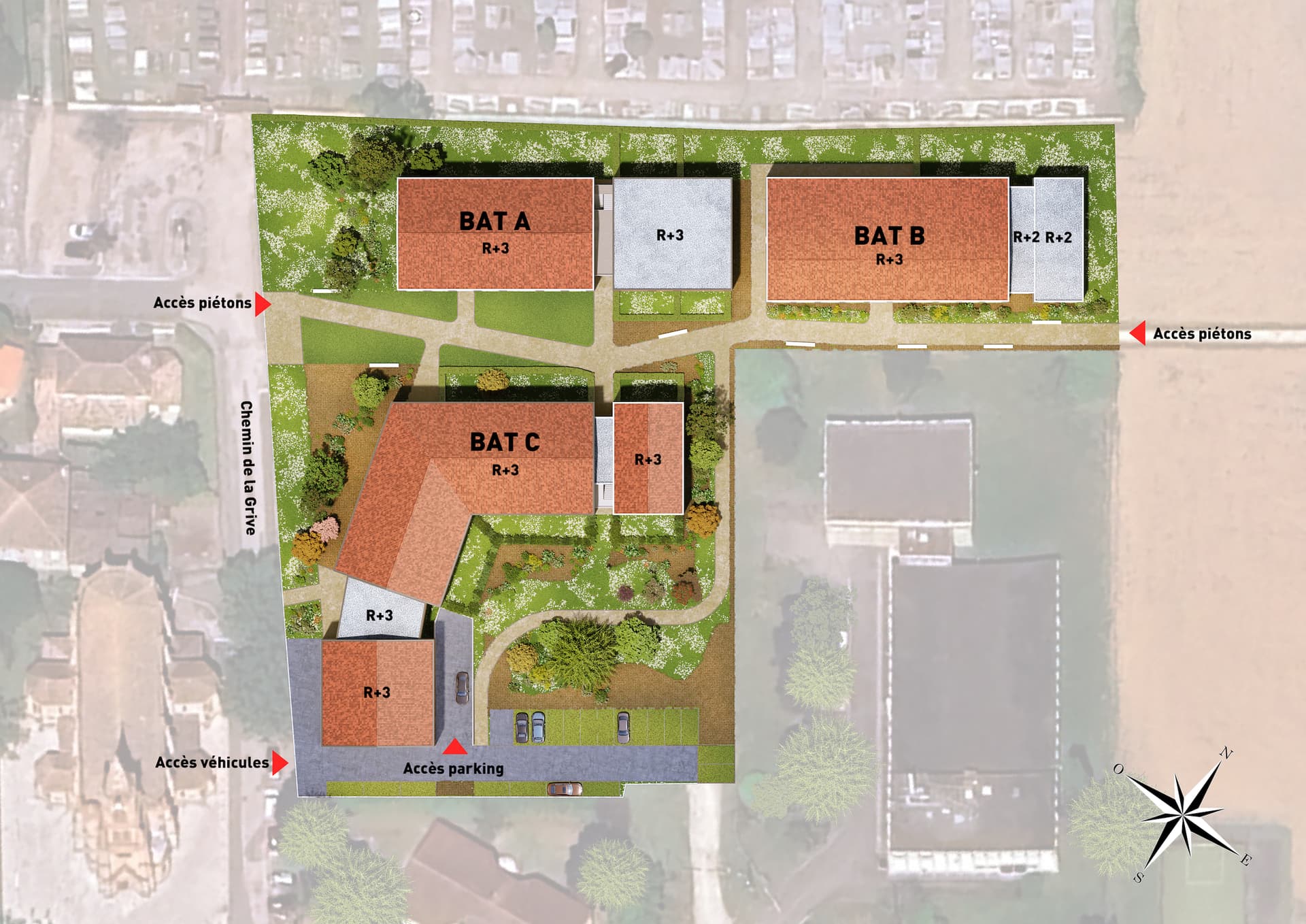 L&amp;apos;union — Située au cœur d’un environnement verdoyant en centre-ville de L’Union, cette résidence à taille hum... — Miniature 5