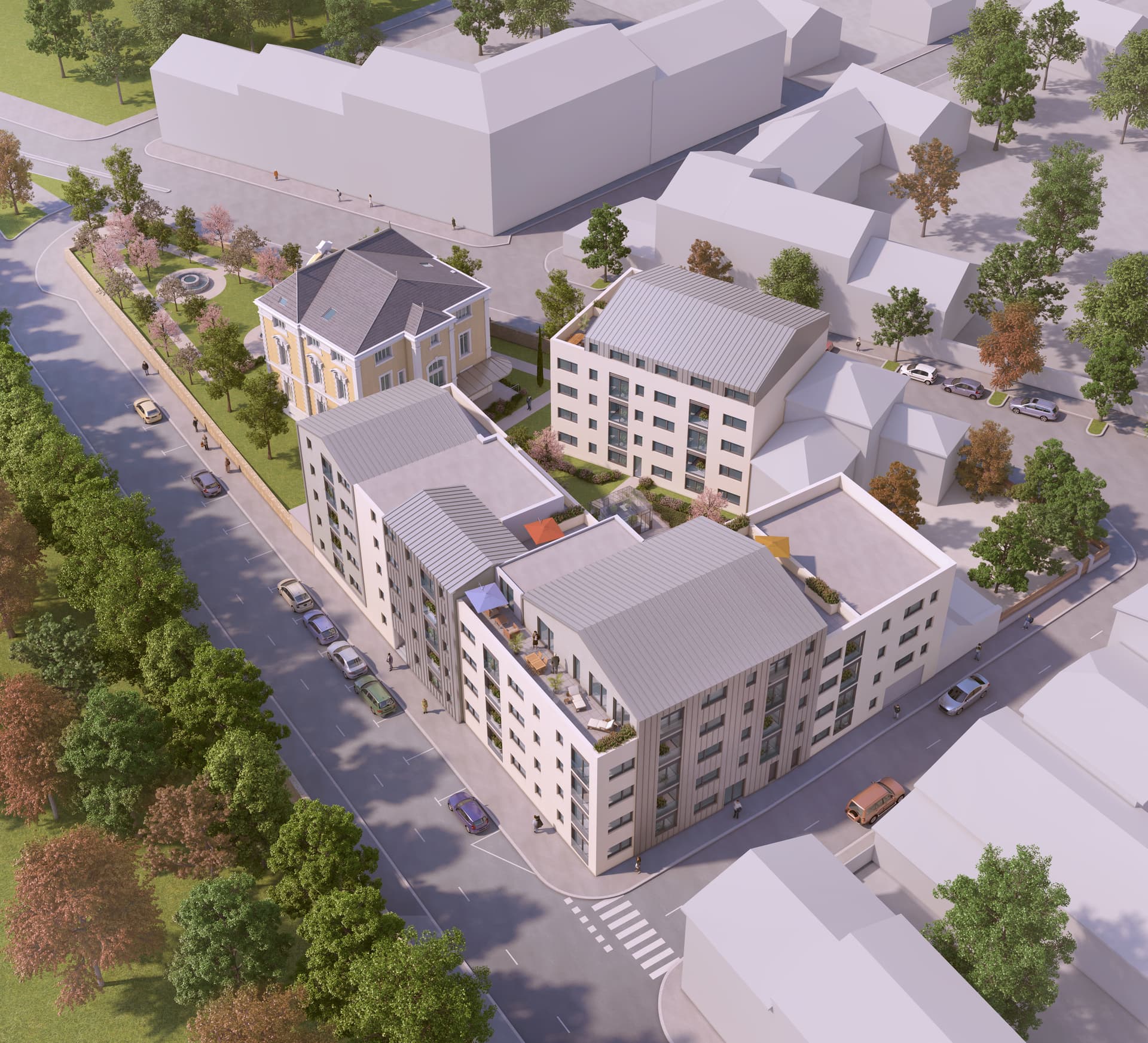 Bourg-en-Bresse — Située au cœur d’une commune dynamique de la Bresse, cette nouvelle réalisation propose une alliance... — Miniature 4