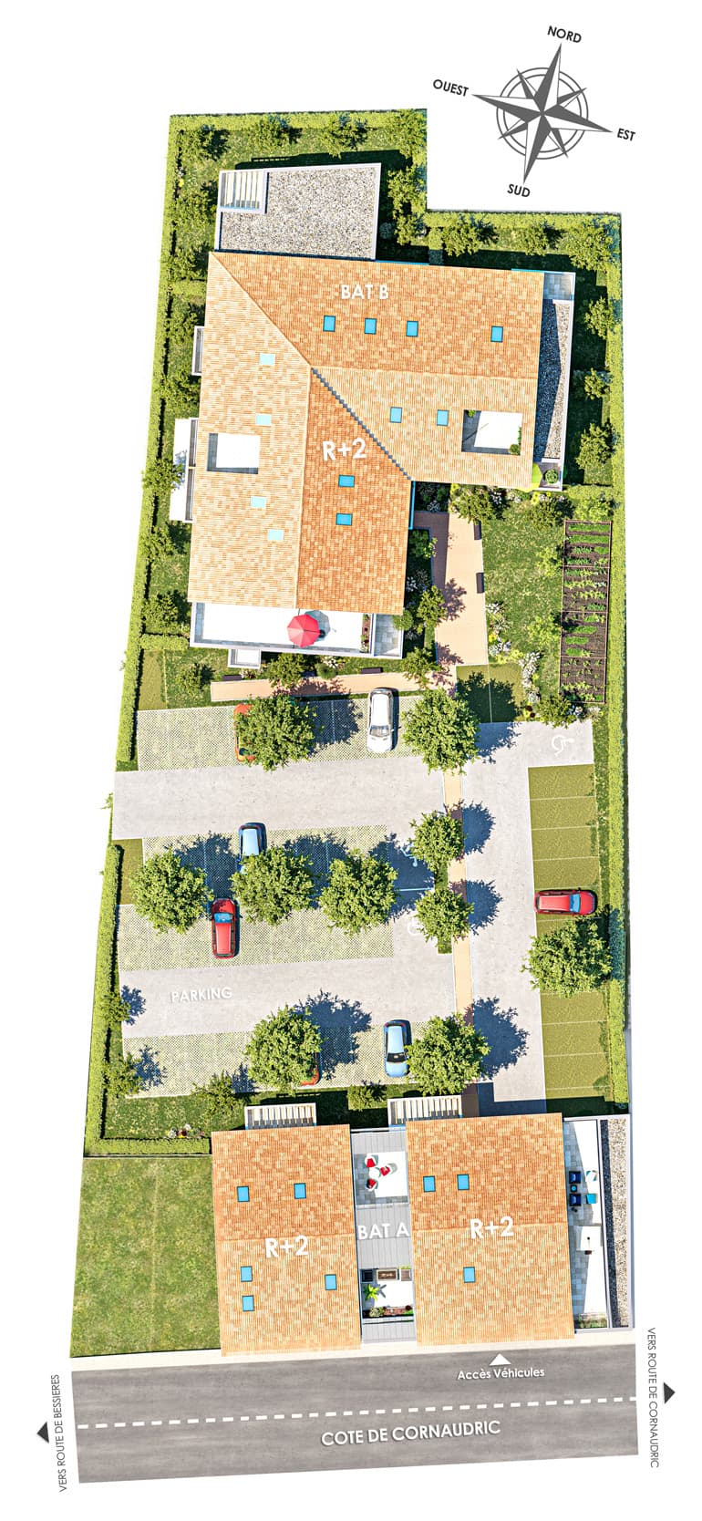 L&amp;apos;union — Située dans un environnement paisible et verdoyant, cette résidence à taille humaine s’intègre harmo... — Miniature 9