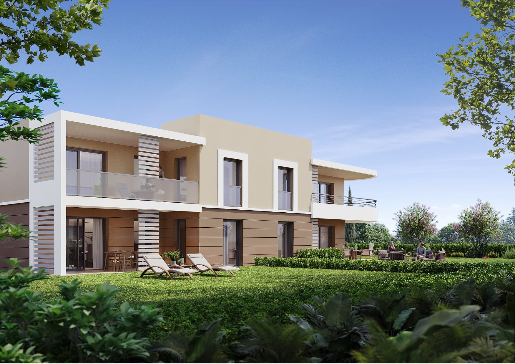 Antibes — Située au cœur d’Antibes, cette résidence propose un cadre de vie alliant harmonieusement le charme ... — Miniature 5