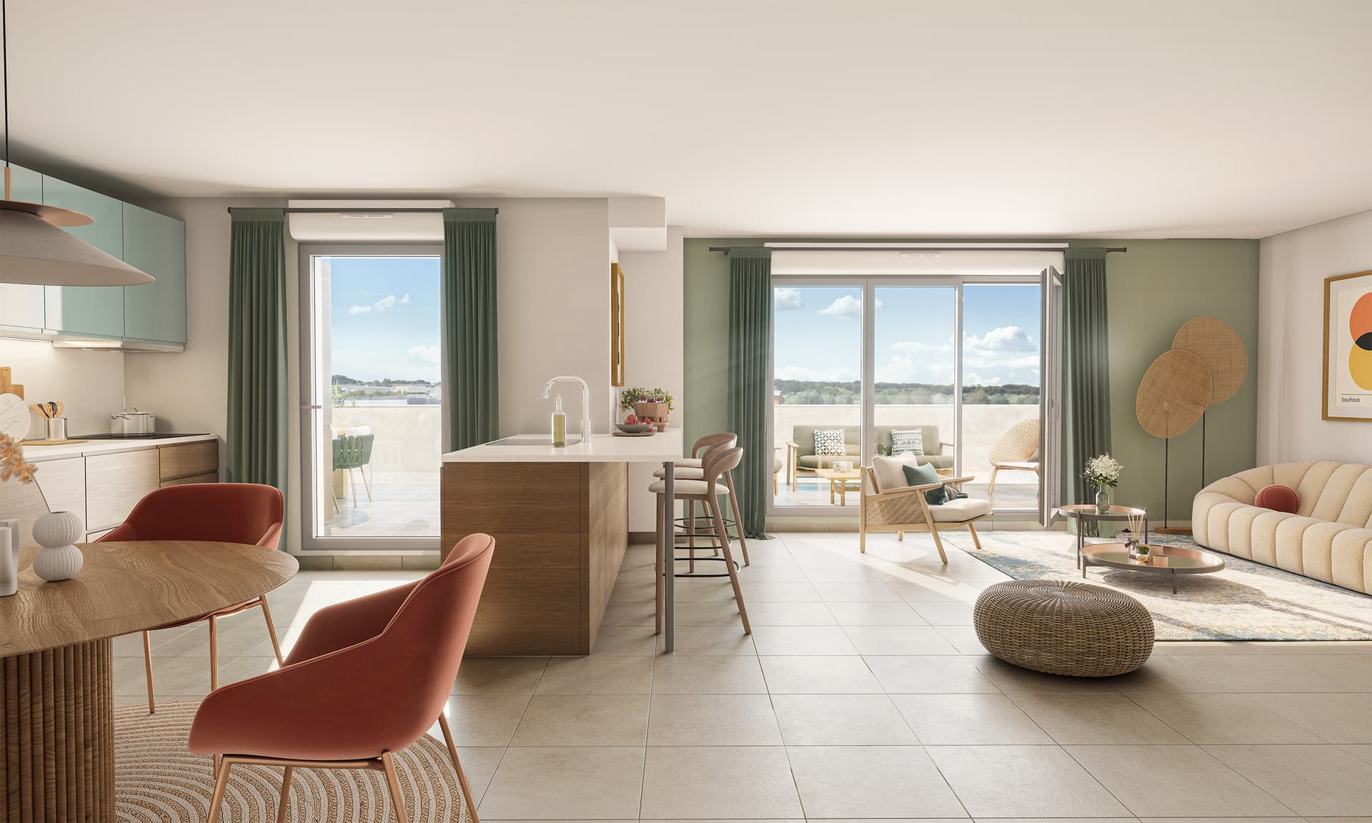 Saint-Louis — Située à Saint-Louis, dans le Haut-Rhin au sein de la région Grand Est, cette nouvelle résidence bén... — Miniature 3