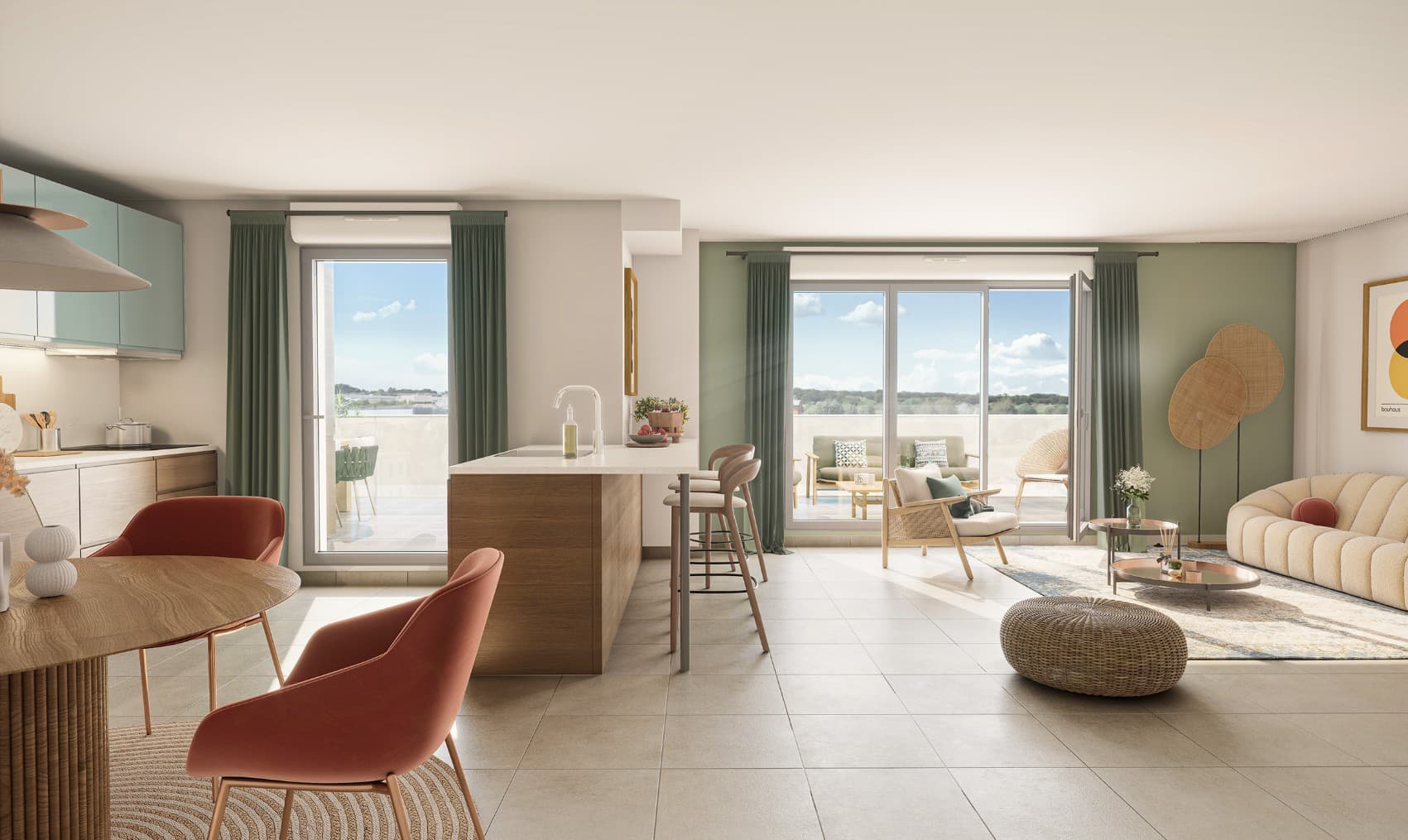 Saint-Louis — Située à Saint-Louis, dans le Haut-Rhin au sein de la région Grand Est, cette nouvelle résidence bén... — Miniature 6