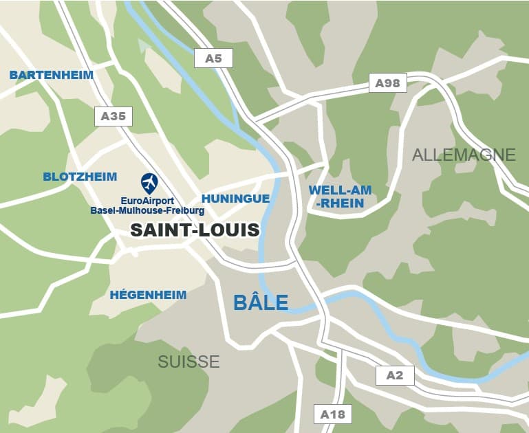 Saint-Louis — Située à Saint-Louis, dans le Haut-Rhin au sein de la région Grand Est, cette nouvelle résidence bén... — Miniature 11
