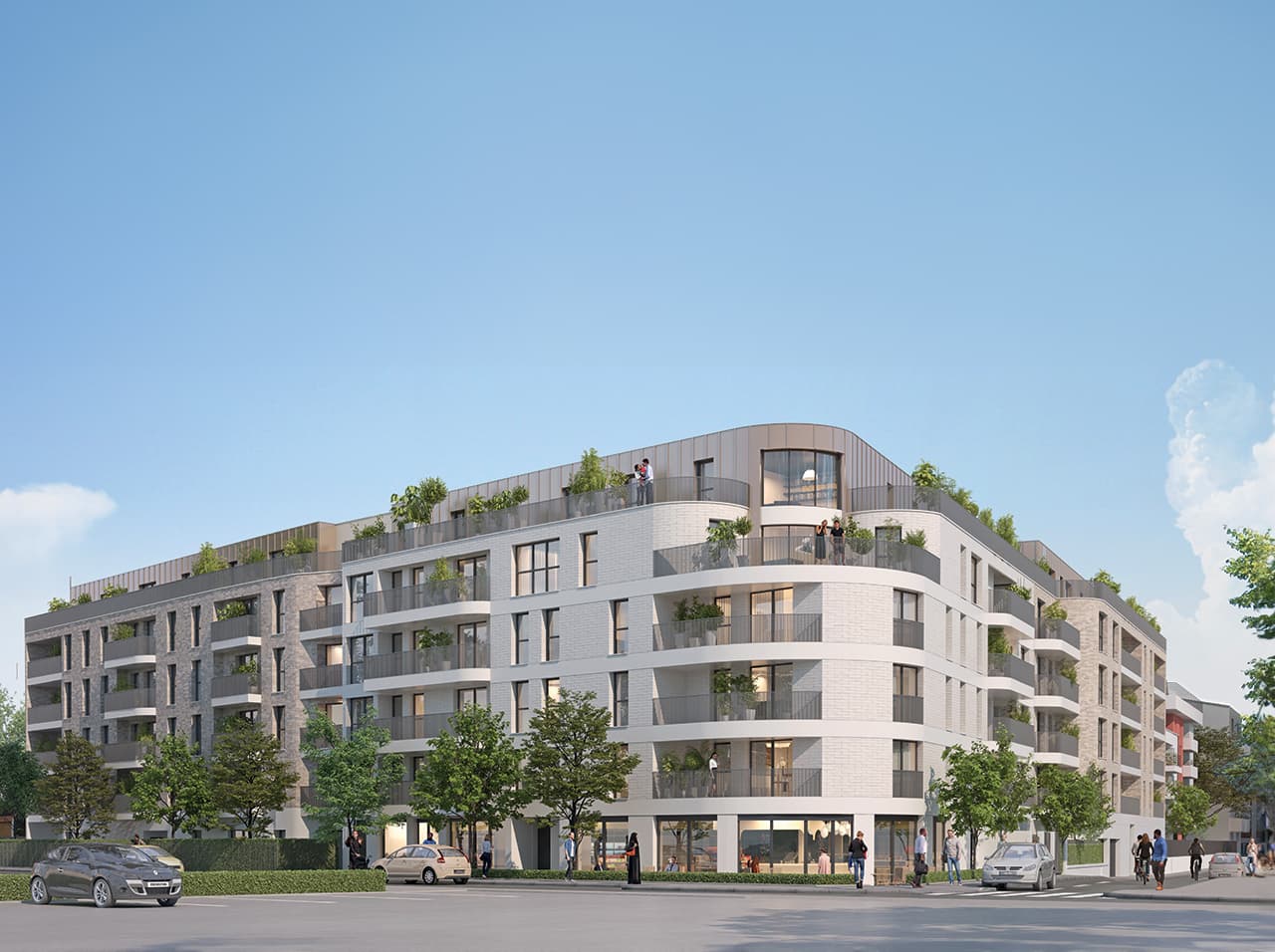 Aulnay-sous-Bois — Située dans un environnement résidentiel recherché, cette nouvelle réalisation propose des apparteme... — Photo 1