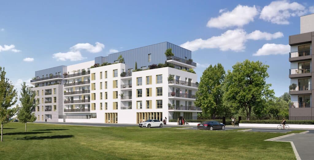 Stains — Dans un quartier paisible et très recherché, cette résidence contemporaine s’élève sur cinq étages e...