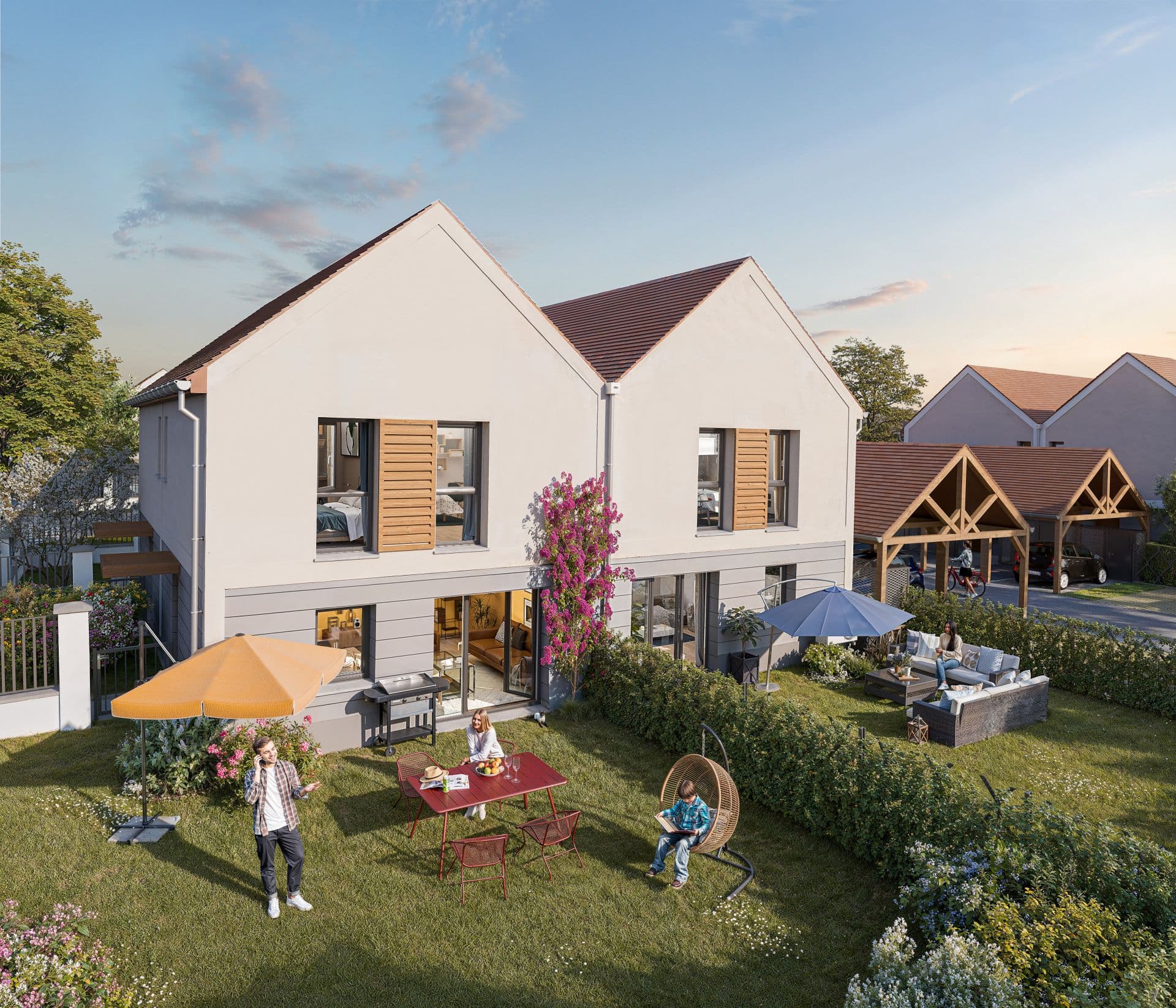 Compiegne — À Compiègne, un nouveau quartier résidentiel s’implante dans l’environnement recherché du secteur de... — Miniature 3