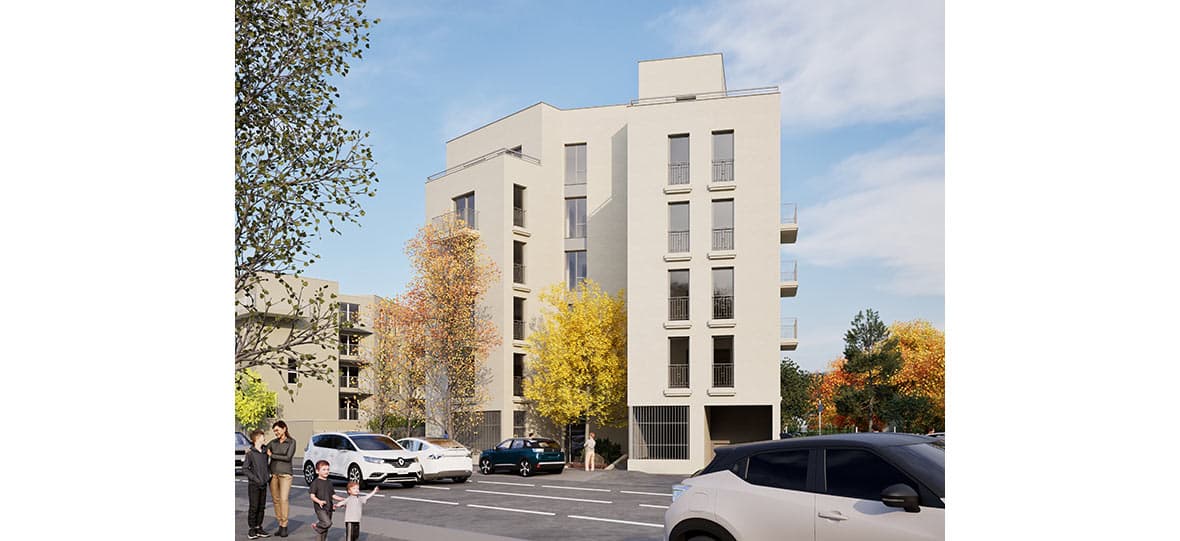 Bron — Située au sein d’un quartier résidentiel agréable, cette nouvelle réalisation propose des appartemen... — Miniature 2