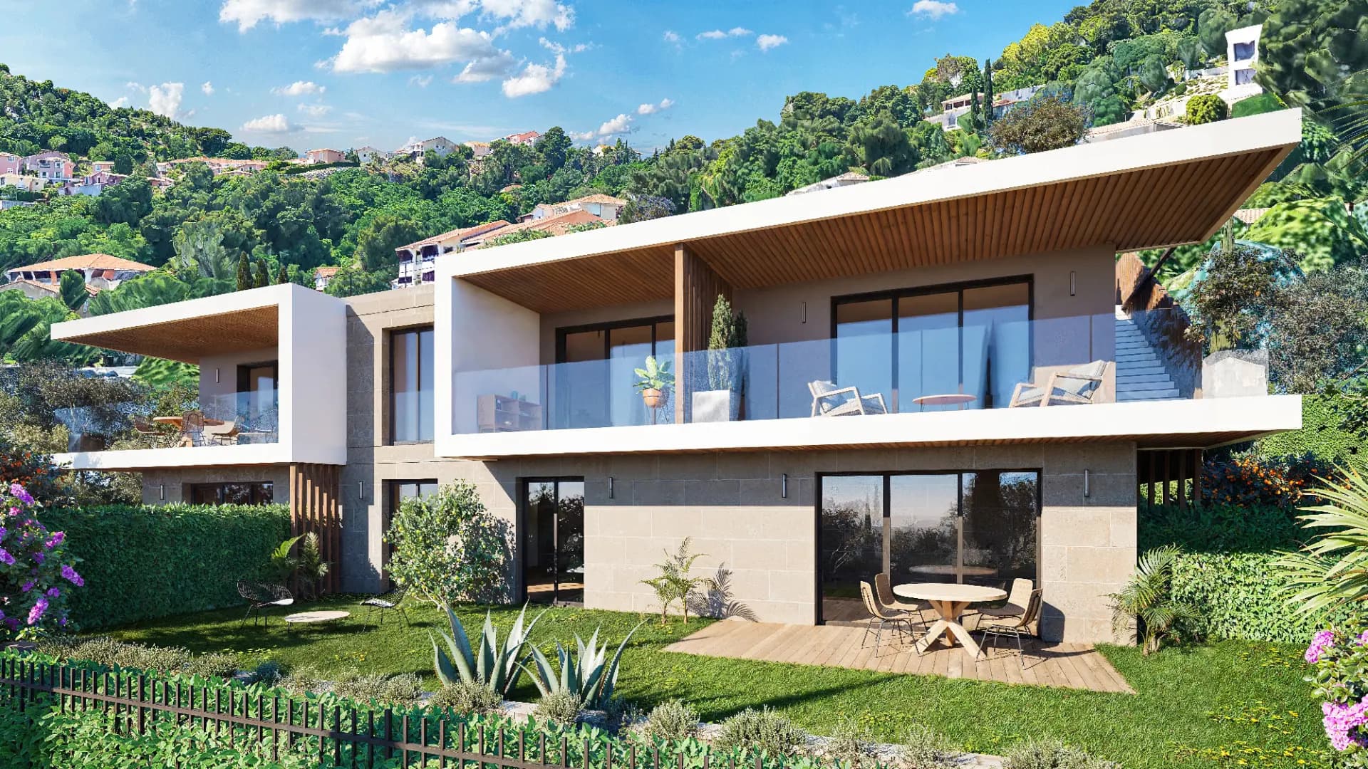 Eze — Située au cœur d’un environnement résidentiel prisé à Èze, cette adresse confidentielle propose seul... — Miniature 7