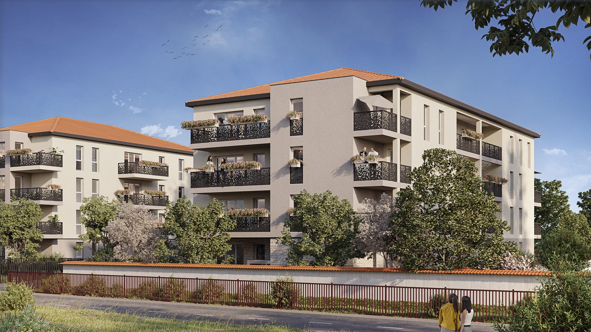 Jassans-Riottier — Au cœur d’un quartier résidentiel recherché à Jassans-Riottier, une nouvelle résidence à taille huma... — Miniature 3