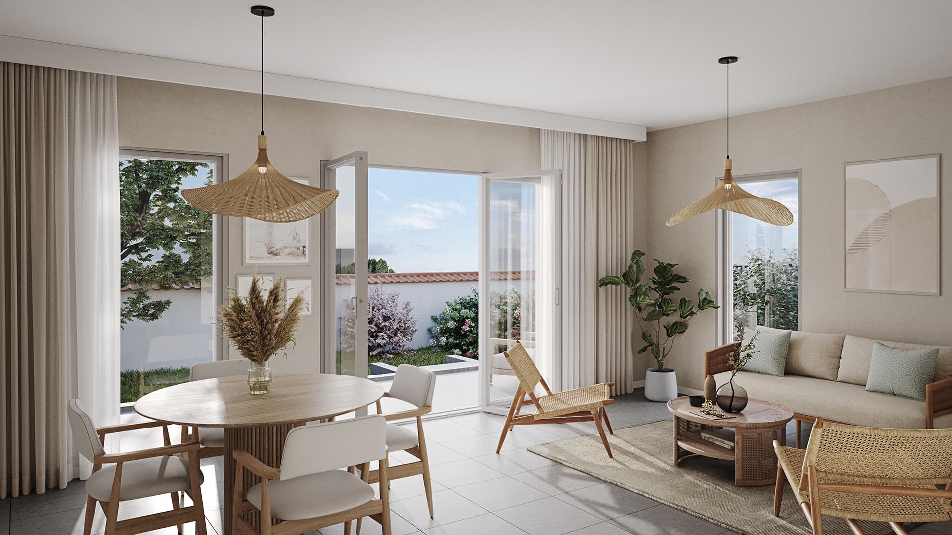 Jassans-Riottier — Au cœur d’un quartier résidentiel recherché à Jassans-Riottier, une nouvelle résidence à taille huma... — Miniature 4