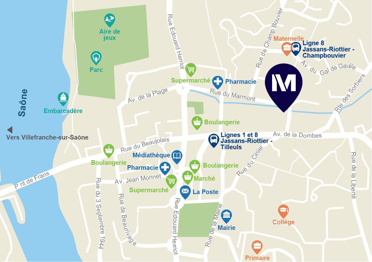 Jassans-Riottier — Au cœur d’un quartier résidentiel recherché à Jassans-Riottier, une nouvelle résidence à taille huma... — Miniature 6