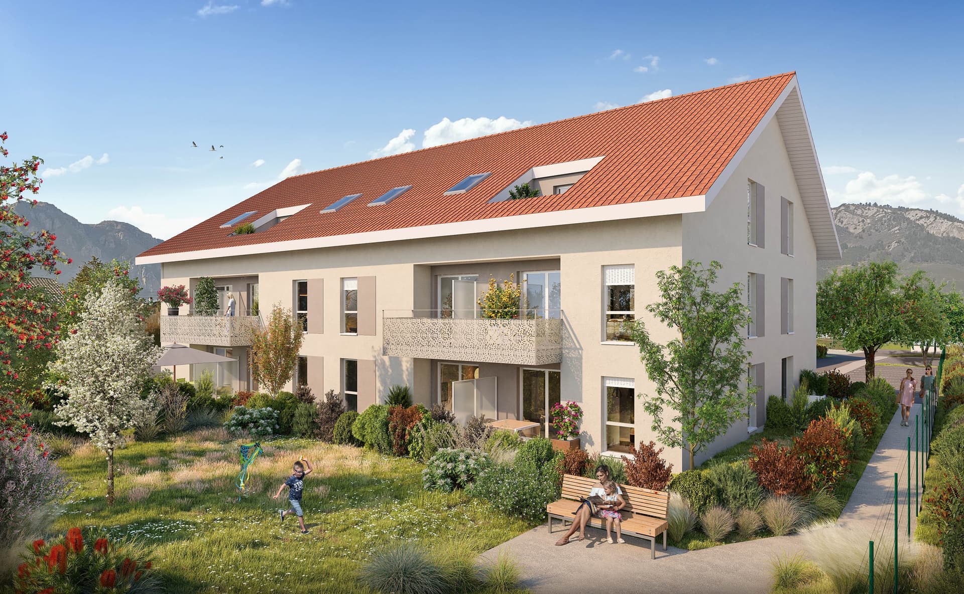 Marnaz — Au cœur d’un environnement paisible et verdoyant à Marnaz, une nouvelle résidence à taille humaine p... — Miniature 4