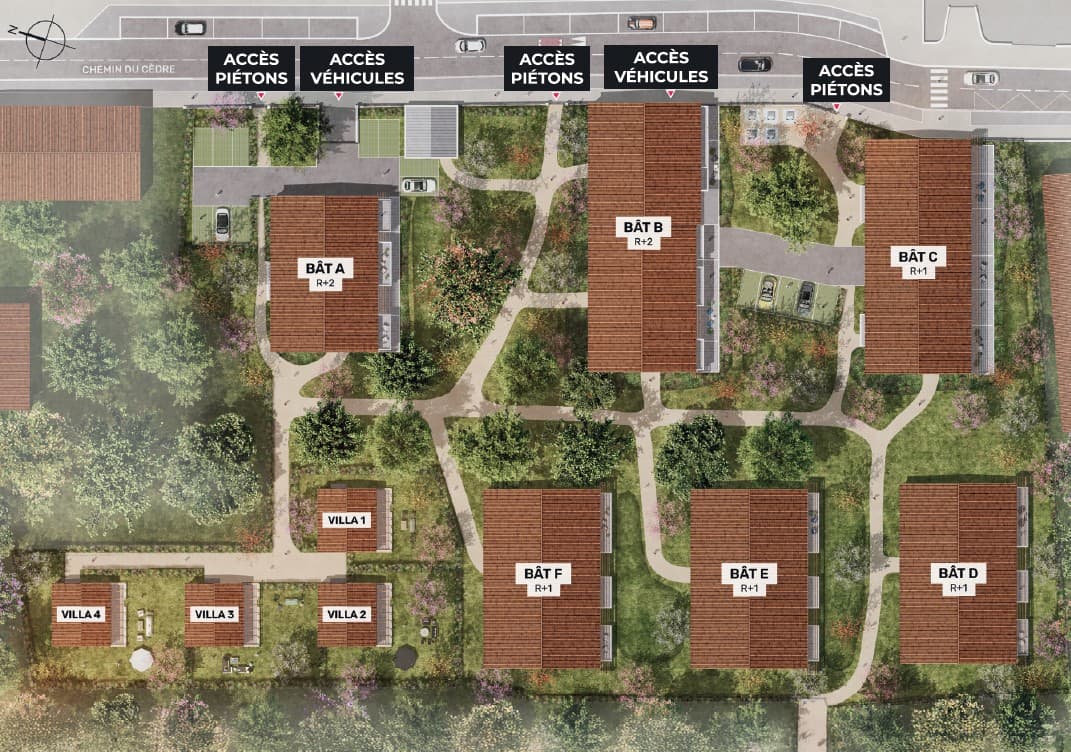 Avignon — Située dans le quartier recherché de Montfavet à Avignon, cette nouvelle résidence propose un cadre ... — Miniature 7