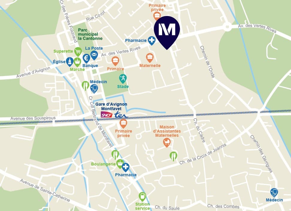 Avignon — Située dans le quartier recherché de Montfavet à Avignon, cette nouvelle résidence propose un cadre ... — Miniature 9